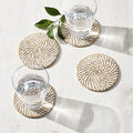 Rattan Coasters