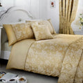 Floral Jacquard Duvet Cover Set